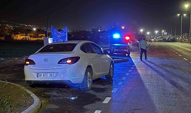 Polisten kaçan alkollü sürücü kaza yapınca yakayı ele verdi
