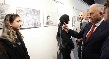 "Belleğin Çocukları" sergisi Erzincan'da açıldı