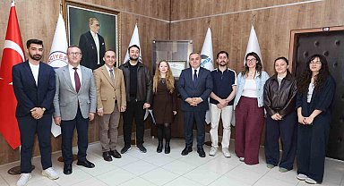 Rektör Prof. Dr. Altun, EVEA Öğrenci Kulübü üyeleri ile buluştu