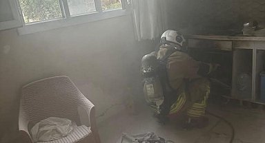 Reyhanlı'da ev yangını