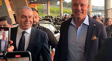 Sadettin Saran, derbi için stada geldi