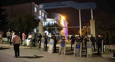 Saldırının yaşandığı okulda izler siliniyor