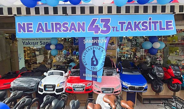 Şampiyonluk aşkına 43 taksit