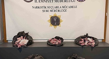 Samsun'da 24 bin 600 uyuşturucu hap ele geçirildi