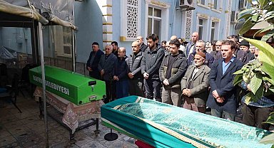 Samsun'da iki kardeş yan yana toprağa verildi