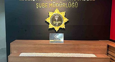 Şanlıurfa'da ağırlığında 34 bin adet uyuşturucu hap ele geçirildi