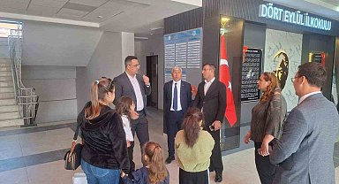 Sarıgöl'de Kaymakam Dalak öğrencilerle bir araya geldi