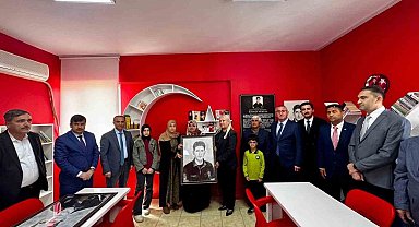 Şehit polisin ismi kütüphanede yaşatılacak