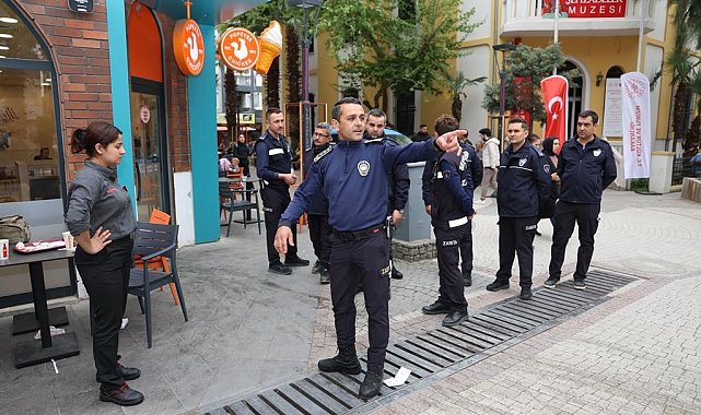 Şehzadeler'de ortak işgaliye denetimi