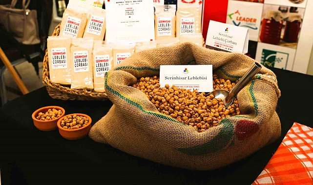 Serinhisar'a özgü yöresel ürünler Leader zirvesinde beğeniye sunuldu