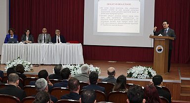 Sinop'ta "Kamu Yönetiminde Güncel Konular" paneli