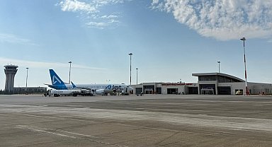 Şırnak Şerafettin Elçi Havalimanı iç hatlarda 44 bin, dış hatlarda 3 bin yolcuya hizmet verdi