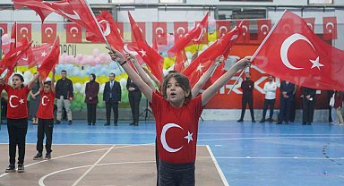 Şırnak'ta öğrencilerden renkli 23 Nisan kutlaması