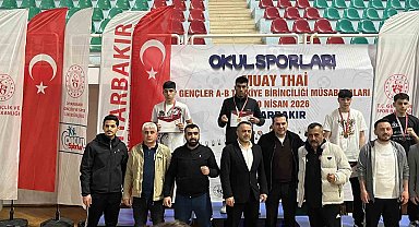 Siverekli sporcu Muay-Thai Türkiye Şampiyonası'nda ikinci oldu