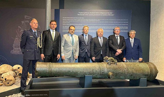 Söküme gelen gemiden 17. yüzyıla ait bronz top çıktı
