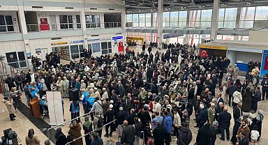 Son hacı kafilesi de yola çıktı