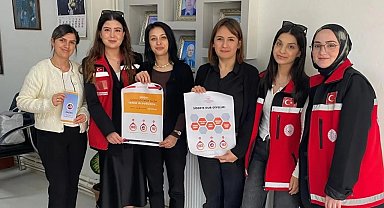 Stajyer öğrencilerden farkındalık çalışması