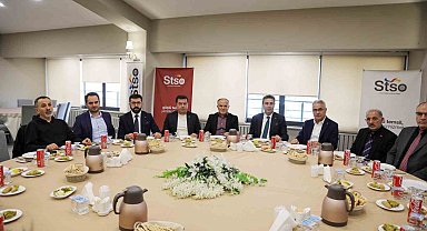 STSO Başkanı Zeki Özdemir, meslek odaları başkanlarıyla bir araya geldi