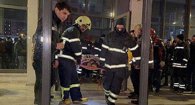 Su baskını nedeniyle bodrumda mahsur kalan engelli vatandaş kurtarıldı