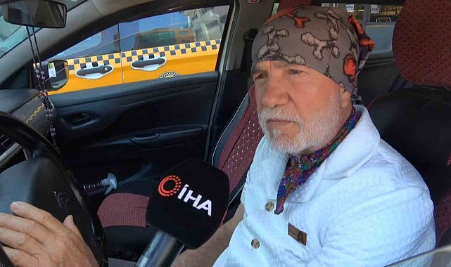 Suç makinesinin satırlı saldırısından anlık refleksle kurtulan taksici: "Geri çekilmesem kellem gitmişti"