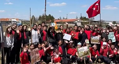 Şuhut'ta 'Benim Okulum Geleceğe Çare Yeşil Vatan' etkinliği