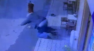 Taburede uyudu, yerde uyandı