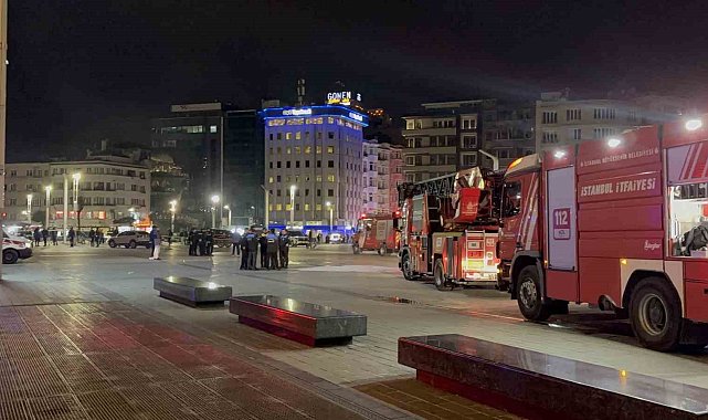 Taksim Metro İstasyonu'nunda yangın paniği