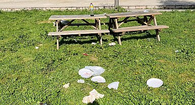 Tarihi alan çöplüğe döndü