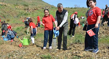 TBMM'nin 106. yılında 106 fidan toprakla buluştu