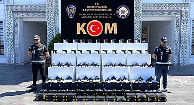 TEM'de silah kaçakçılığı operasyonu: 60 tabanca ele geçirildi