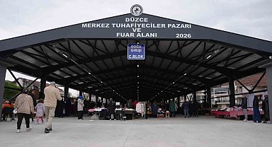 Tuhafiyeciler temiz ve nezih pazaryerine kavuştu