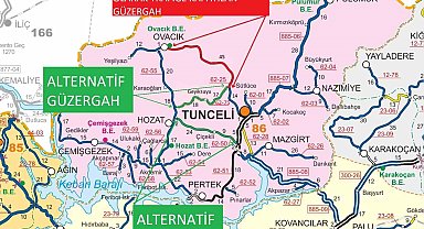 Tunceli-Ovacık yolunda çalışma: Yol trafiğe kapatılacak