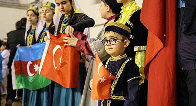 Türk ve Azeri kardeşler 23 Nisan coşkusunu Çameli'nde birlikte yaşadı