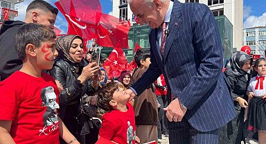 Ümraniye'de 23 Nisan coşkusu yaşandı