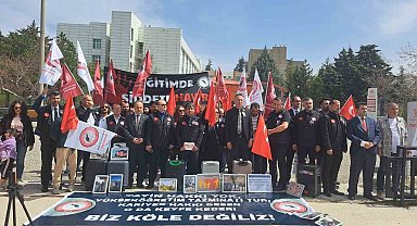 ÜNİPERSEN YÖK önünde: Eğitimde şiddet ve haklar için çağrı