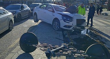 Van'da trafik kazası: 1 yaralı