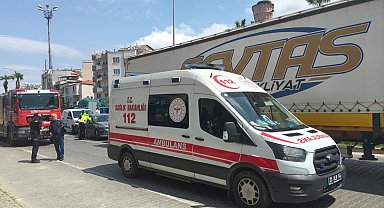 Yaya geçidinde tırın çarptığı kadın hayatını kaybetti