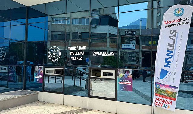 Yeni ManisaKart noktası hizmete başladı