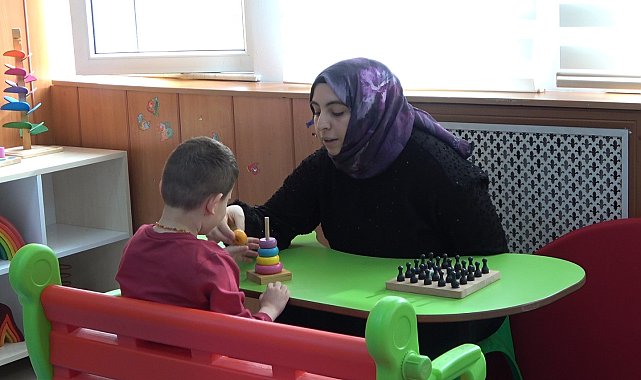 Yozgat Sağlıklı Yaşam Merkezi özel çocuklara umut oluyor