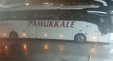3 kişinin öldüğü kazada otobüsün Tekirdağ'da otogardan çıkış anına ait görüntüler ortaya çıktı