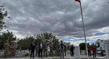 56 yıl sonra bulunan şehit mezarı memleketine taşındı