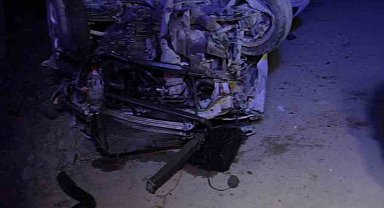 Alkollü sürücü otomobiliyle takla attı