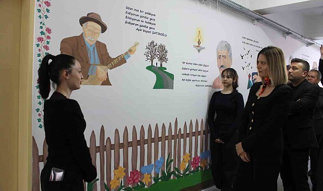 Altıntaş'ta "Edebiyat Sokağı" açılışı yapıldı