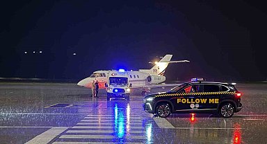 Ambulans uçak 10 aylık bebek için Şırnak'tan Ankara'ya havalandı