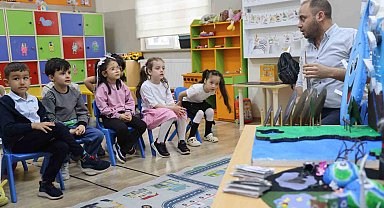 Anaokulu öğrencileri çevre bilinci projesiyle erken yaşta tasarruf öğreniyor