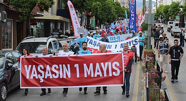 Aydın'da 'işçiler' için yürüdüler