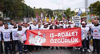 Ayvalık'ta 1 Mayıs coşkusu