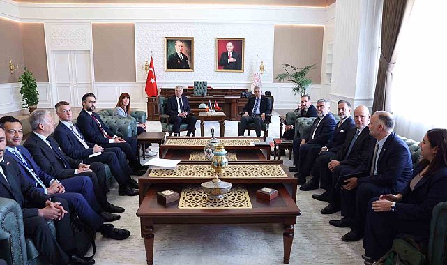 Bakan Memişoğlu, Belçika Valonya Hükümeti Başkan Yardımcısı Jeholet ile görüştü