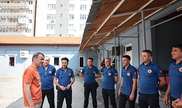 Başkan Çavuşoğlu'ndan bayram mesaisindeki personele ve hastalara ziyaret