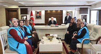 Başkan Sekmen: "Hayırlı hizmetlerin her zaman destekçisiyiz"